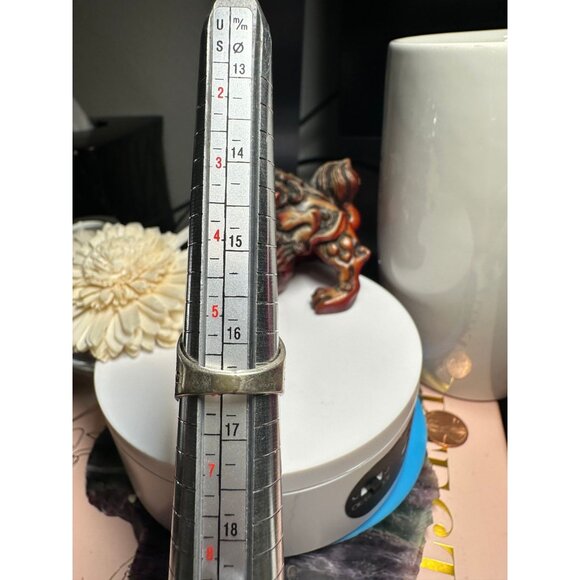 VTG Sterling Silver Turquoise Ring - Picture 5 of 6